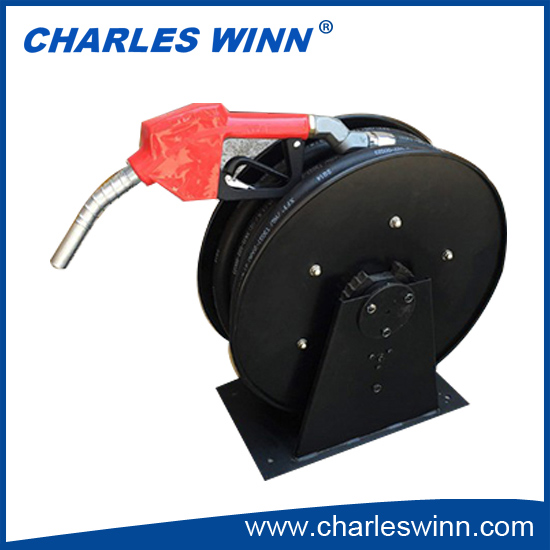 hose reel without nozzle holder